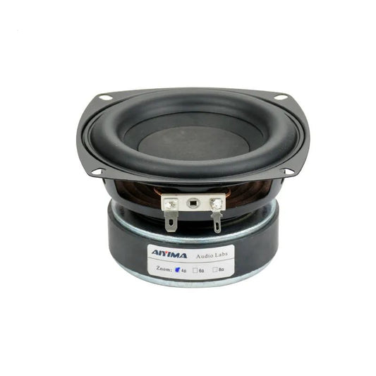 AIYIMA 1Pcs 4 Inch Subwoofer Speaker Unit HIFI 4/8 Ohm 100W Woofer Sound Speaker Home Theater Deep Bass Loudspeaeker