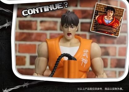 Em Estoque 52TOYS Action Figure CAPCOM Final Fight, 1PC Decoração de Mesa Colecionável, Presente Criativo para Aniversário, 3.75polegadas/10cm