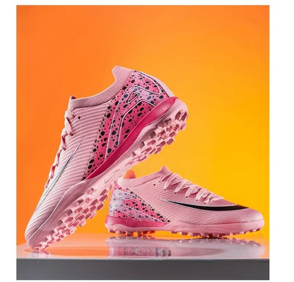 New Men Women Professional Football Boots Cleats Grass Training Match Sport Soccer Shoes FG/TF Ultra-light Non-slip Unisex