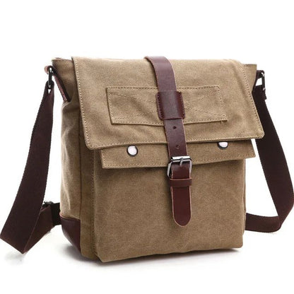 Retro Men Messenger Bags Vintage Canvas Handbags Leisure Work Travel Bag Man Business Crossbody Bags Briefcase For Male Bolsas