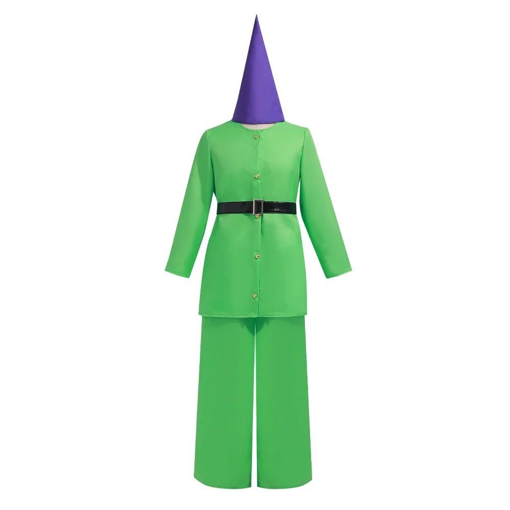 Anime Seven Dwarfs Cosplay Costumes Snow White Cosplay Colorful Suits Shirt Pants Hat Dwarfs Halloween Cos Unisex