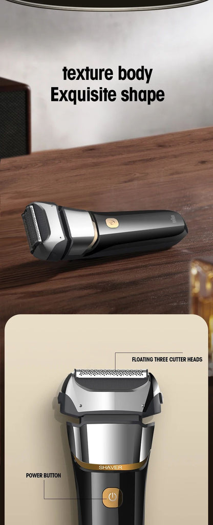 Originai Fang BRAUN FK608 Electric Shaver 4D For Men Rechargeable Shaving Beard Razor Trimmer Machine For Barber