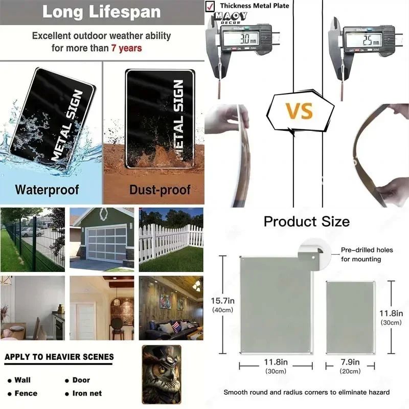 Letreiro de Flandres H-Harley Pôster de Motocicleta Decoração Estética de Quarto Masculino Placas de Metal Personalizadas para Garagem Decoração de Parede Retrô para Casa