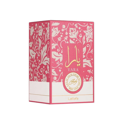 Yara Candy by Lattafa Baunilha, Frutado, Cítrico, Floral Eau de Parfum para Mulheres Longa Duração 3.4oz/100ML