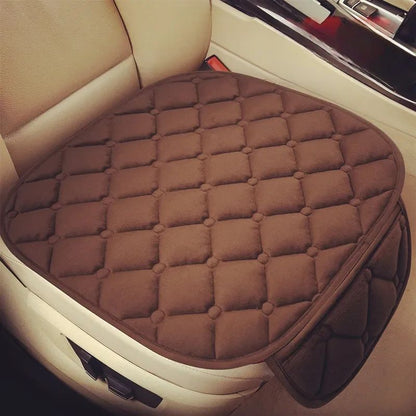 Capas De Assento Quentes Protetor De Almofada De Assento De Carro Capa De Assento De Pelúcia Outono Inverno Universal Para Sedã Hatchback SUV Tapetes De Assento