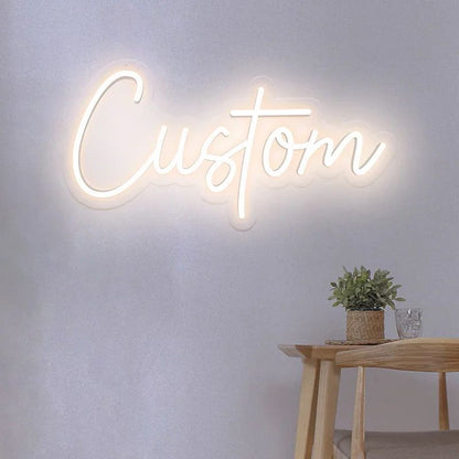 Custom your Personalised Name Neon Sign Light for girls/boys Birthday Gifts Party Bar Wedding Room Wall Decoration Neon Led Sign