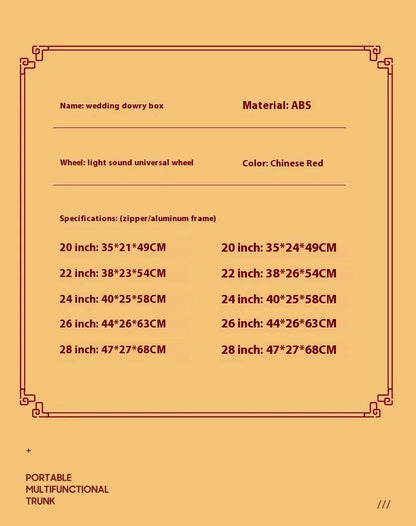 Suitcase Travel Suitcase Fashion Enterprise Suitcase Compact 20-28-inch Lightweight Carrier Roller Suitcase Makeup Box Set