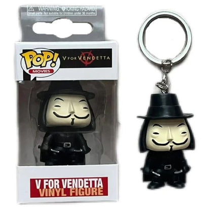 FUNKO TIFFANY BRINQUEDO ASSASSINO Chucky V de Vingança Pennywise Pânico GhostFace Chaveiro Pocket Pop Boneco Colecionável Brinquedo Infantil