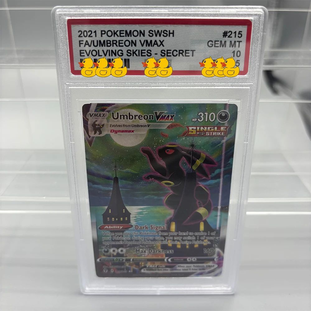 DIY PTCG Rating Card Collection Card 2021 SWSH FA/RAYQUAZA V MEWTWO ex Copy 10Points Rating Card Anime Game Gift