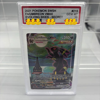 DIY PTCG Rating Card Collection Card 2021 SWSH FA/RAYQUAZA V MEWTWO ex Copy 10Points Rating Card Anime Game Gift