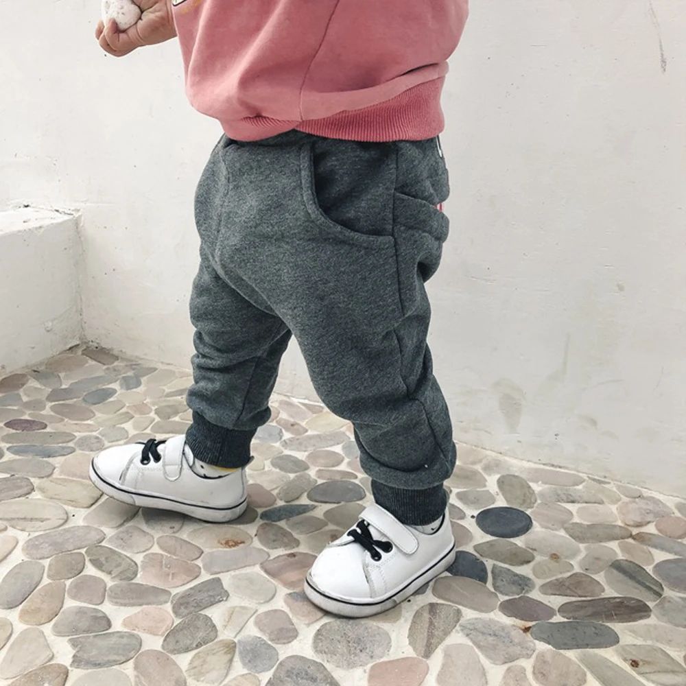 Casual Baby Children Pants Toddler Boys Girls Cute Big Mouth Monster Trousers Costumes Long Cototn Infant Cartoon Panty Clothes