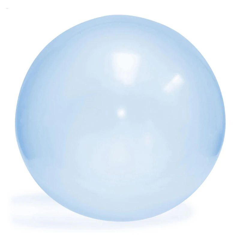 Kids Blow Up Balloon Toy Children Outdoor Soft Air Water Filled Bubble Ball Fun Party Game Summer Gift Inflatable Elastic Ball
