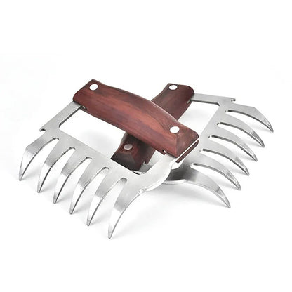 Outdoor Barbecue Fork Shredde Bear Claws Pull Shred Pork Meat Clamp Manual Roasting Fork Kitchen Tool Accessories BBQ Tools