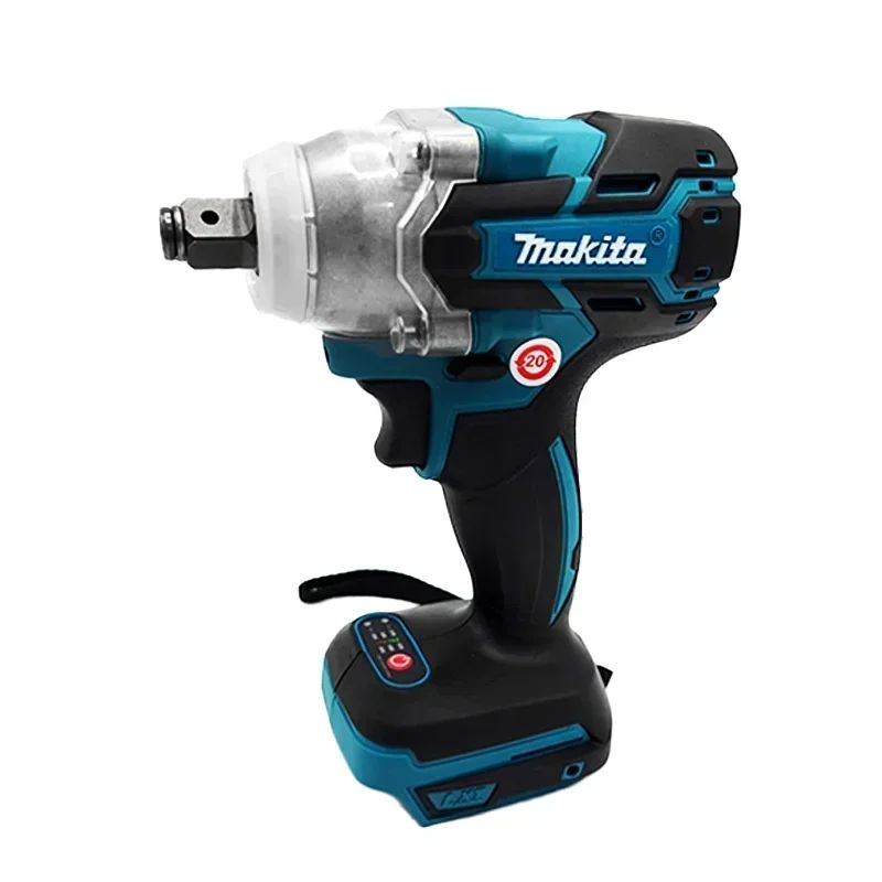 Makita DTW600 3100IPM Chave de Impacto Sem Fio 18V 1/2 Pol. Parafusadeira Sem Escova Chave de Fenda Elétrica Recarregável Ferramenta para Serviço Automotivo