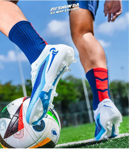 Men Football Shoes Fast Non-Slip Outdoor Football Field Boots Professional Grass Training Soccer Shoes Society Cleats Sneaker