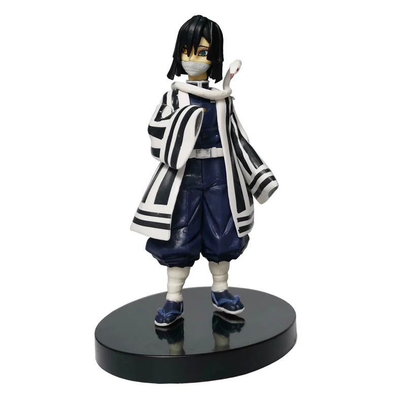 Boneco de Anime Demon Slayer Kimetsu No Yaiba Tanjiro Nezuko Zenitsu Figurine Inosuke Guerreiro Bonecos de Ação Colecionáveis Brinquedo Modelo