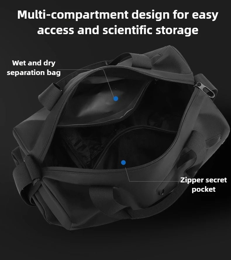 Travel Gym Bags Dry Wet Separation Shoulder Bag Yoga Fitness Travel Backpack Bags Men Women Waterproof Luggage Sports Handbag