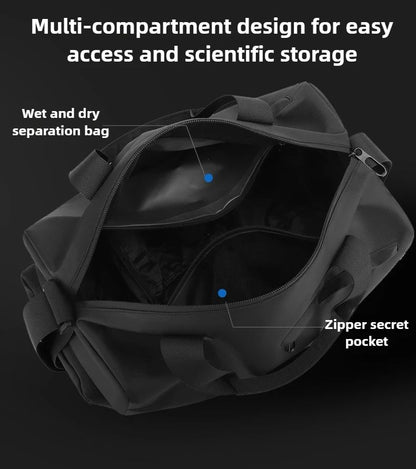 Travel Gym Bags Dry Wet Separation Shoulder Bag Yoga Fitness Travel Backpack Bags Men Women Waterproof Luggage Sports Handbag