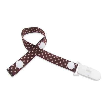 1pc Baby Pacifier Clip Chain: Soft material with cute design, secure clip prevents loss, guards baby's happy moments