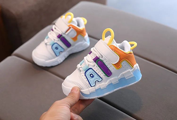 Tennis Shoe Autumn New Children Sport Sneakers Boys Girls Shoes Breathable Casual Shoes Trend Board Comfortable Kid Sneakers