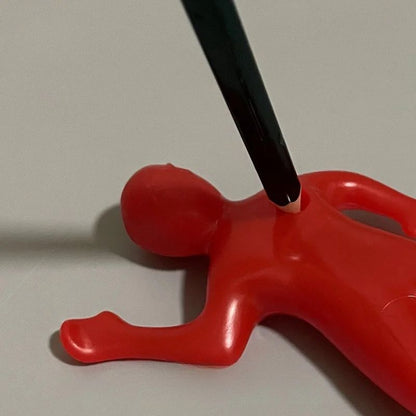 Fuuny Dead Figure Pencil Holder Corpse Statues Pen Storage Rack Figurine Table Ornament Living Room Decoration Desk Accessories