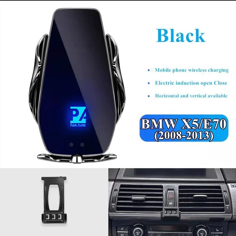 2008-2014 For BMW X5 E70 X6 E71 Mobile Phone Holder Wireless Charger Car Cell Phones Mount Navigation Bracket GPS Support