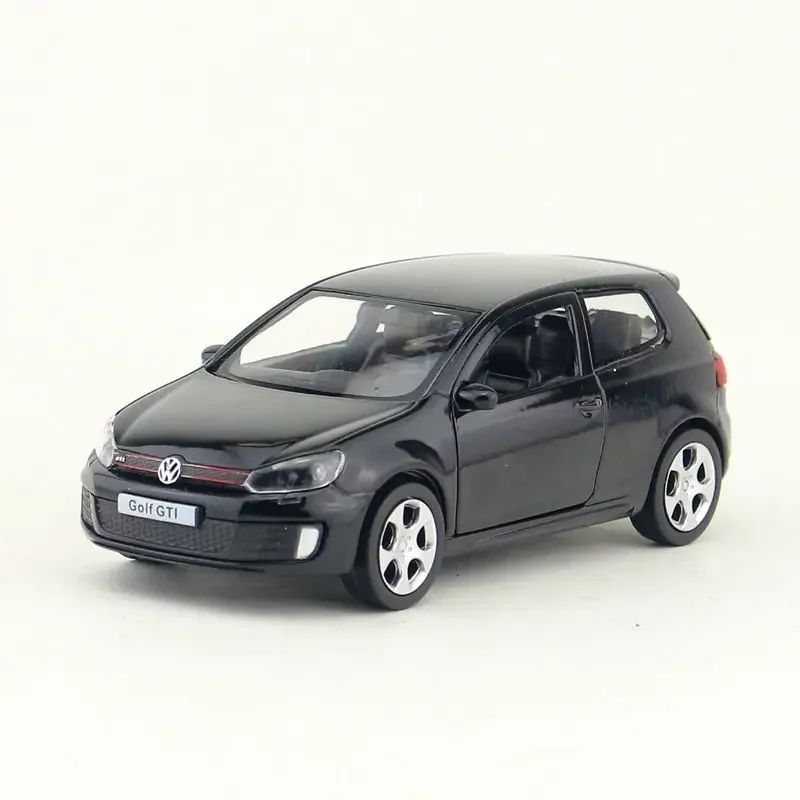 1/36 VW Golf 6 Miniaturas Carro Volkswagen em Escala Golf Gti Miniatura de Liga Brinquedo de Fricção Modelos de Veículos para Presentes Infantis