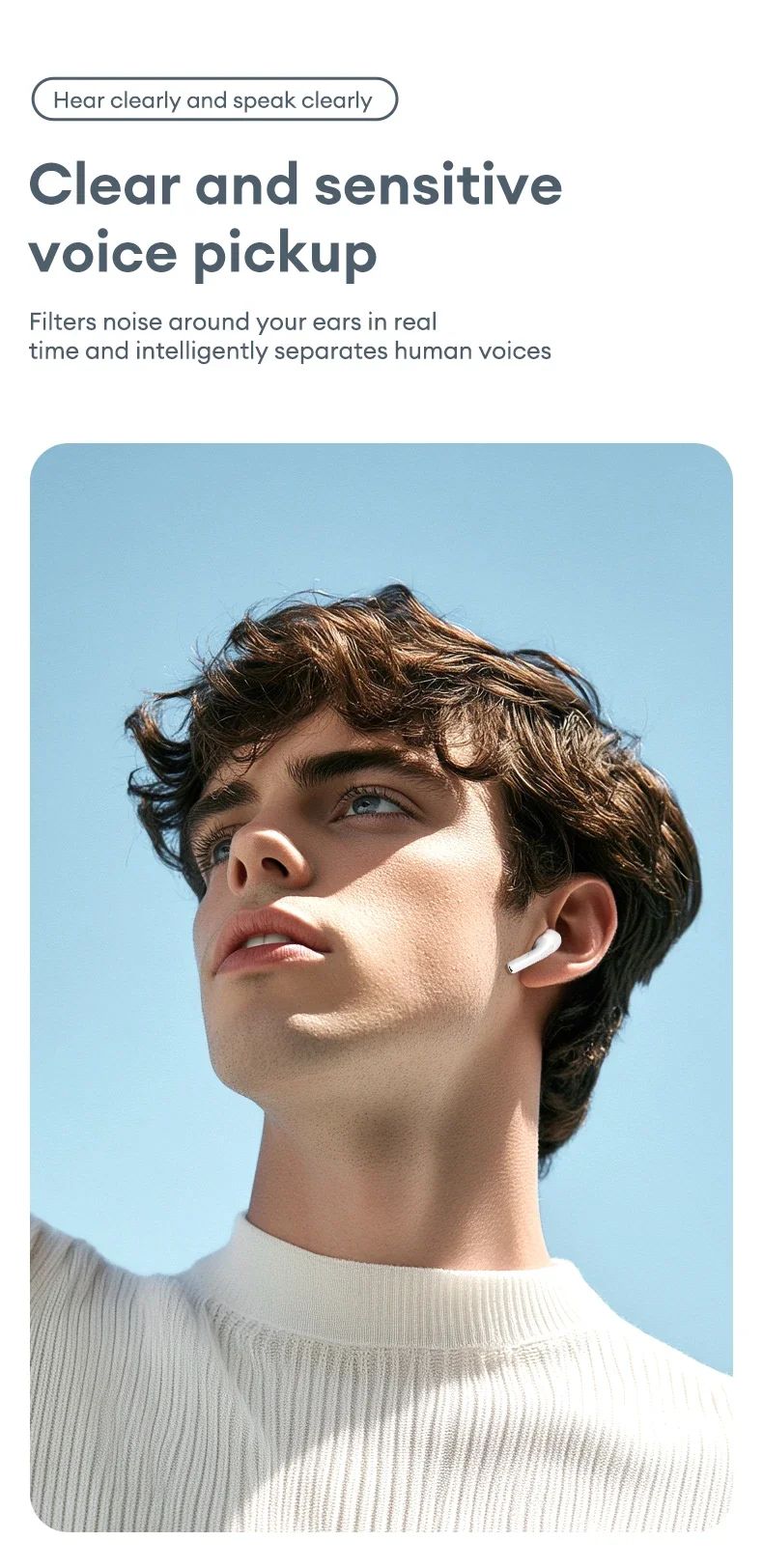Lenovo LP5 PRO Wireless Bluetooth 5.4 Earphones TWS HiFi Sound Gaming Earbuds Sport headset Long Standby Touch Contol with Mic