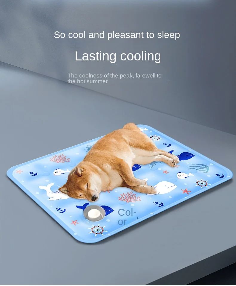 Tapete Gelado Para Cães Cama Fria De Verão Para Animais De Estimação Grande Para Cães Pequenos E Grandes Acessórios Para Animais De Estimação Gato Cobertor Durável Sofá Almofada De Gelo Para Gato