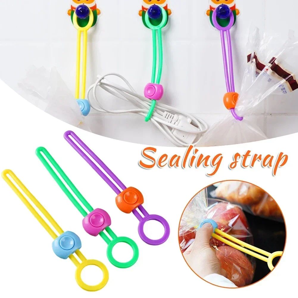 1/10pcs Portable Multifunctional Bag Storage Sealing Clips Snack Grain Preservation Snack Sealing Clips for Home Kitchen Office