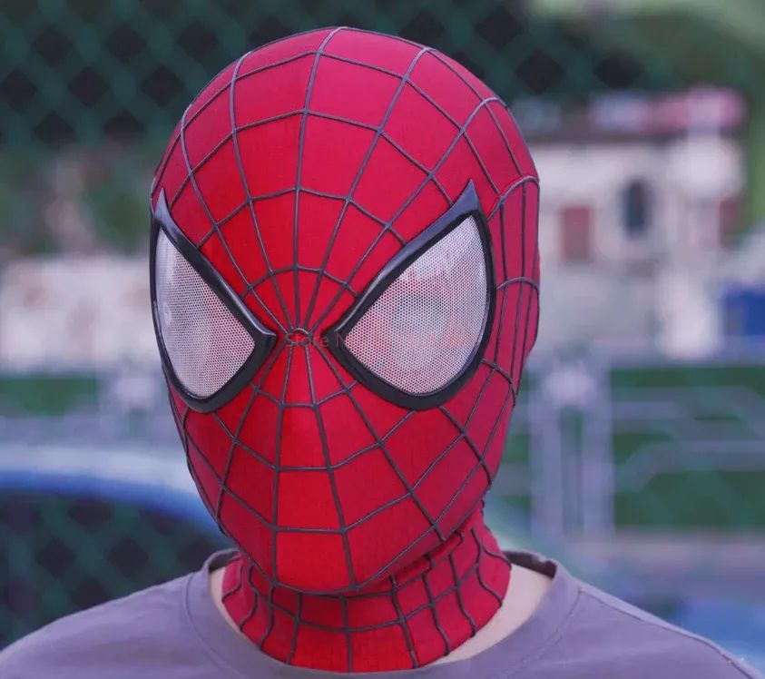 Nova Máscara Feita à Mão de Alta Qualidade do Incrível Homem-Aranha 2 Versão do Peter Parker do Garfield para Presente de Halloween e Natal