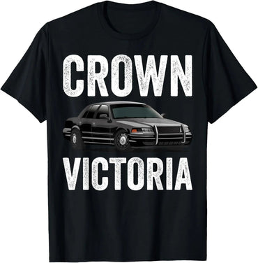 2025 new model Crown Victoria P71 Cop Car Tee T-Shirt Mens T-Shirt