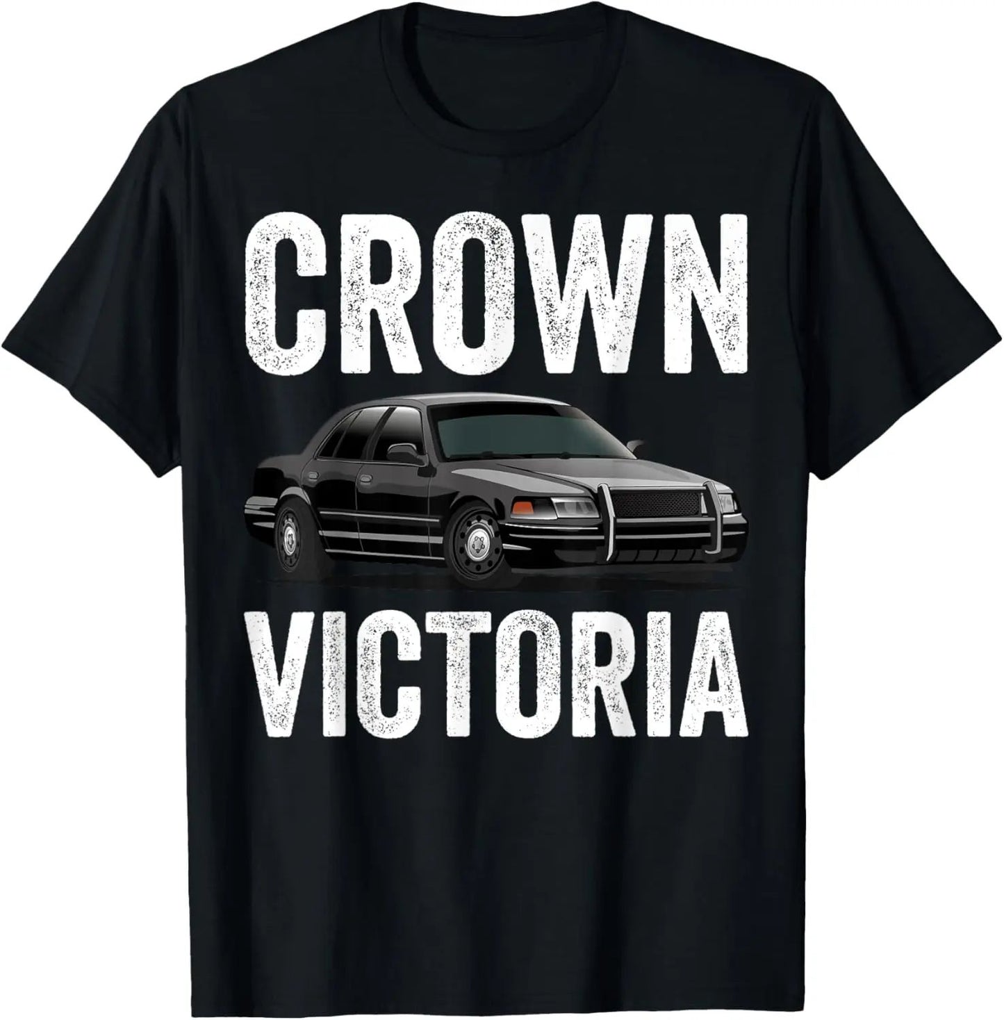 2025 new model Crown Victoria P71 Cop Car Tee T-Shirt Mens T-Shirt