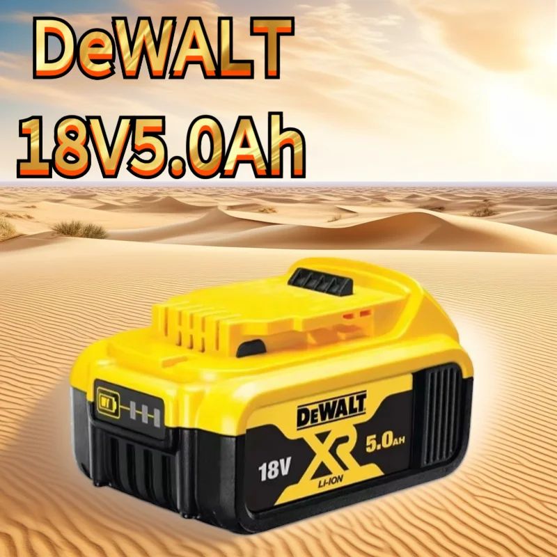Nova Bateria 100% Original 5Ah 18V para Ferramentas Elétricas Dewalt DCB206 18V 5.0Ah Bateria DCB206 Bateria 18V DCB205 DCB200