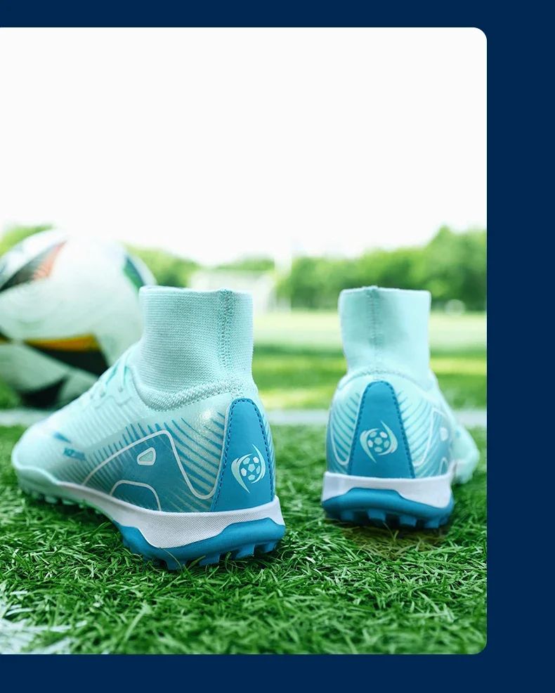 Men Soccer Shoes Society Professional Soccer Cleats Adult Fast Turf Training Football Shoes Outdoor Futsal Football Field Boots