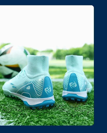 Men Soccer Shoes Society Professional Soccer Cleats Adult Fast Turf Training Football Shoes Outdoor Futsal Football Field Boots