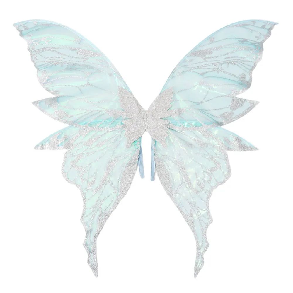 1PC Adults Fairy Wings Girls Sparkling Angel Wings Butterfly Costume Wings Halloween Costume Dress up Party Favor Christmas Gift
