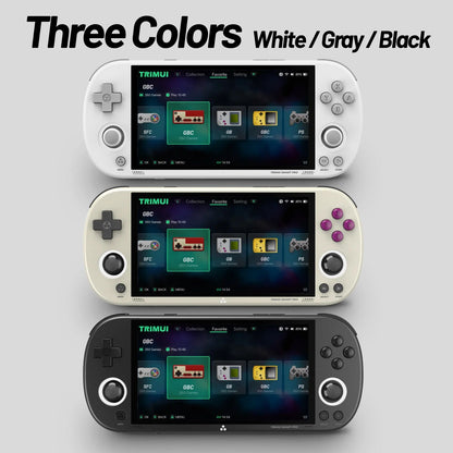 TRIMUI SMART PRO Handheld Game Console 4.96'' IPS Screen Linux System Joystick RGB Lighting Portable Retro Video Game 64G Player Gift 5000 mAh
