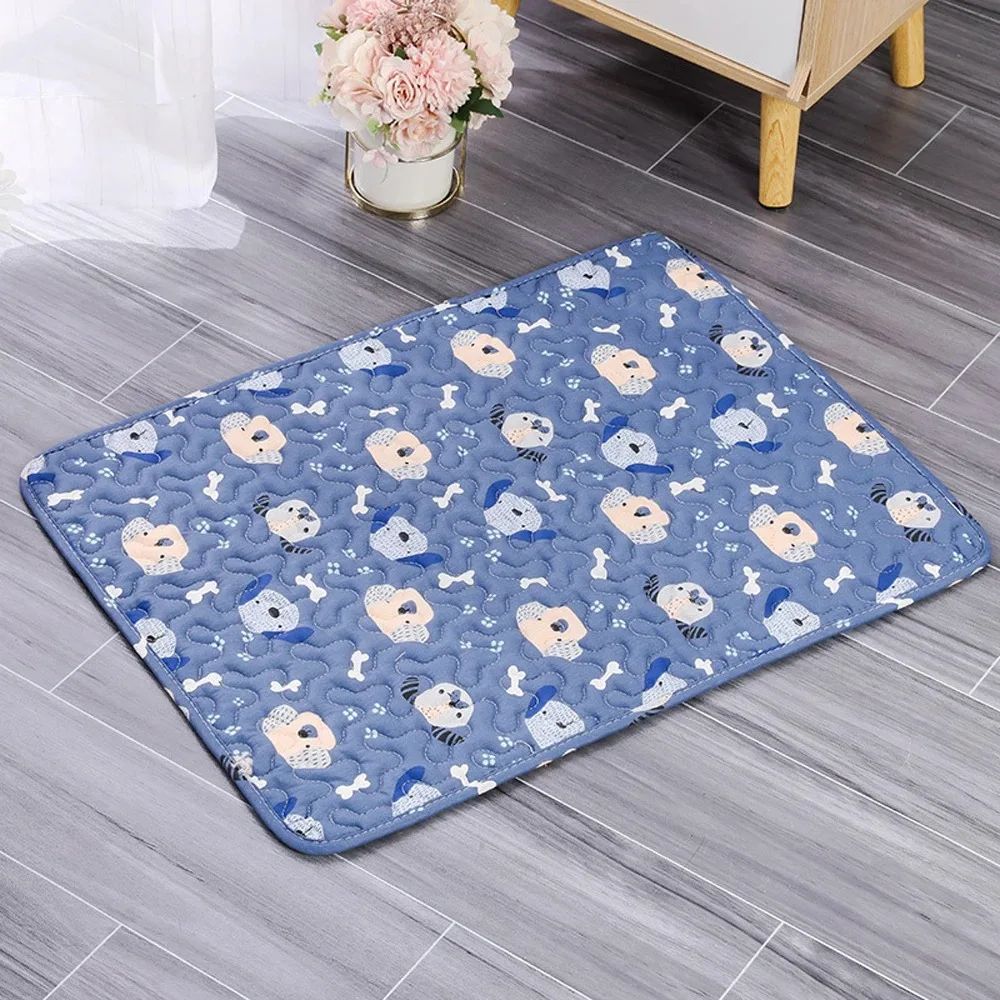 Tapete de Verão para Pets Cobertor Gelado à Prova de Umidade para Cães Almofada para Sofá e Chão Hipoalergênico para Gatos Capas de Cama para Pets Respiráveis