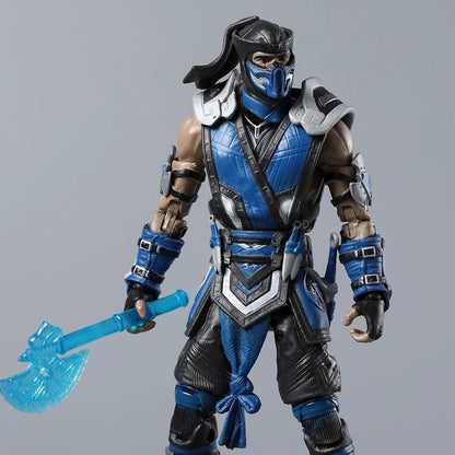 Scorpion Sub-Zero Mortal Kombat Boneco Articulado de 18 cm