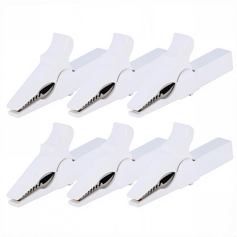 55mm Insulated Crocodile Clamp Alligator Clips Multimeter Pen Battery Test Probe for 4mm Banana Plug Cable Clips