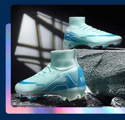 Men Soccer Shoes Society Professional Soccer Cleats Adult Fast Turf Training Football Shoes Outdoor Futsal Football Field Boots