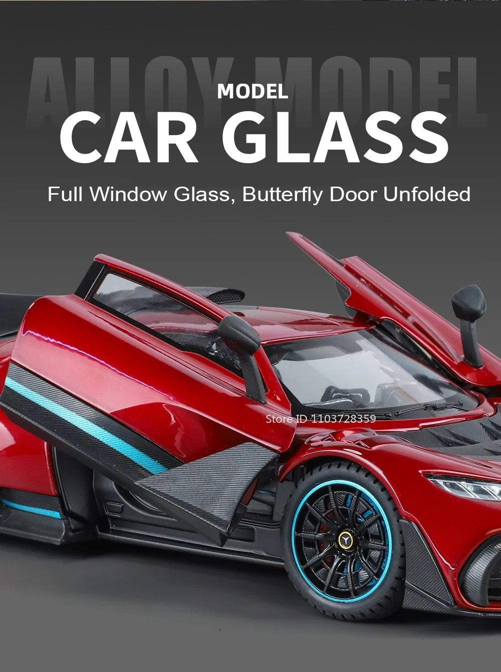 1:18 UM GT Miniatura Sports Car Modelo Brinquedos Liga Diecast Supercarros Som Luz Portas Abertas Absorção de Choque para Presentes Infantis