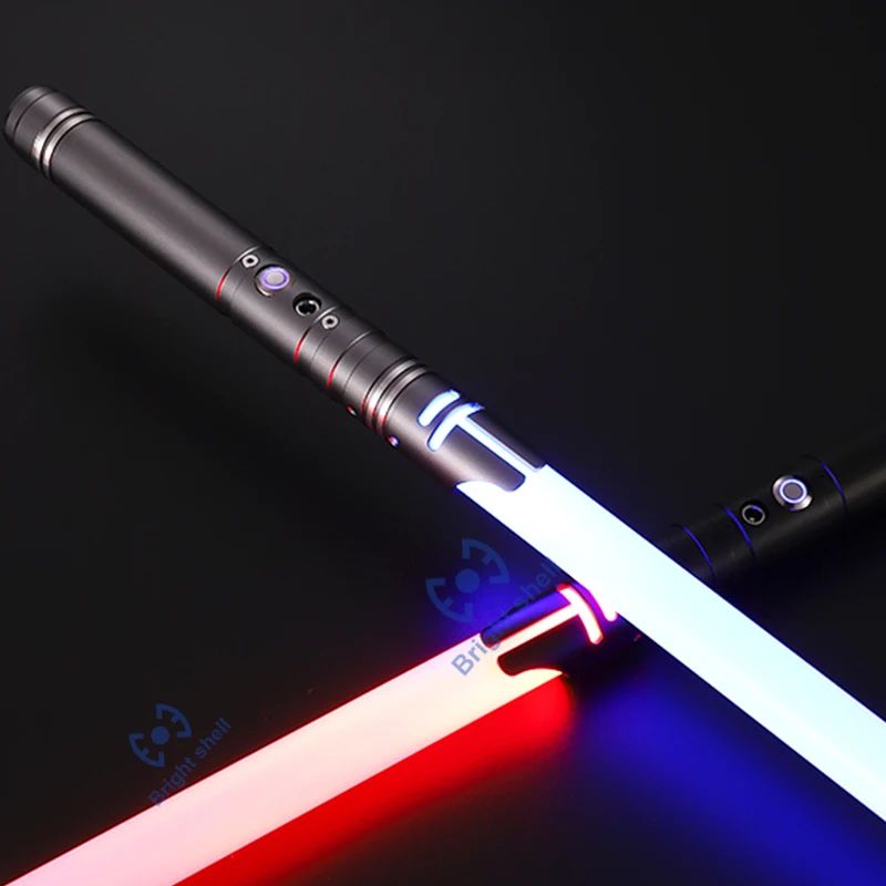 Metal Lightsaber Sword Toys RGB Light Saber 15Color Change Kids Soundfonts Force FX FOC Blaster Toys Jedi Sword Gift
