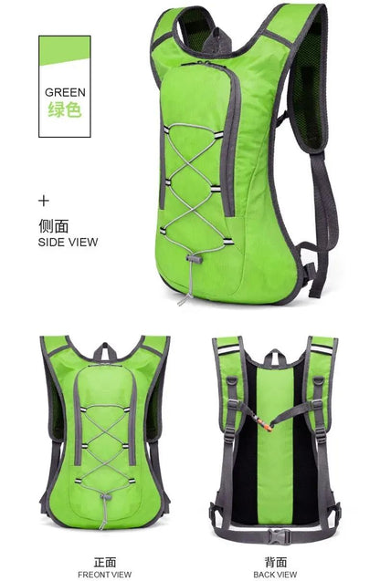 Mochila de Corrida Off-road Poliéster Mochila Ciclismo Maratona Mochila Esportiva para Caminhada e Montanhismo ao ar Livre