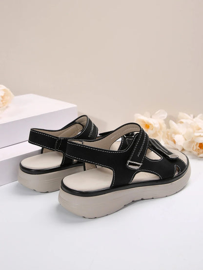 2024 Women Summer Wedges Non-slip Beach Open Toe Breathable Sandals Sport Style Shoes