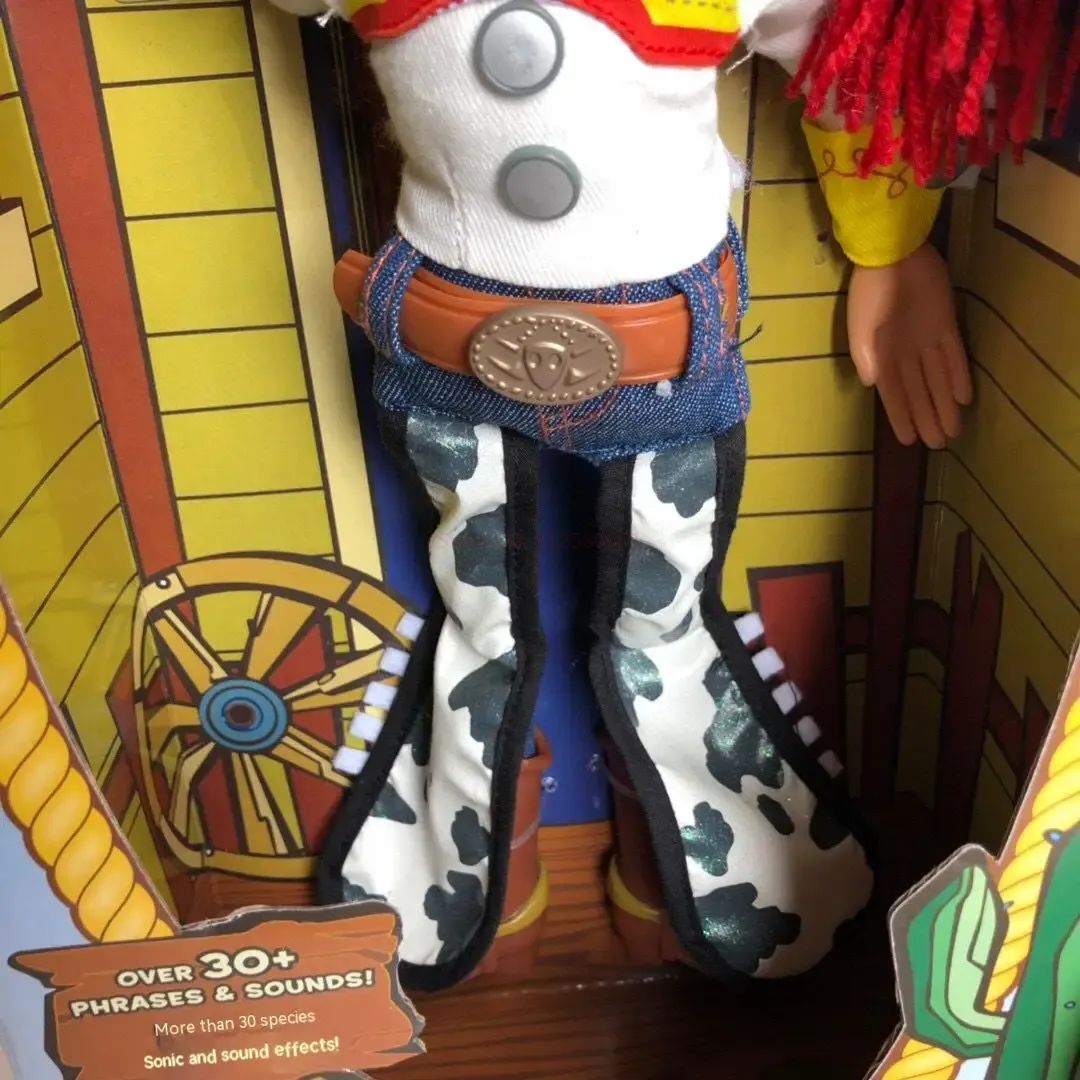 Anime Disney Toy Story 4 Falante Woody Buzz Jessie Rex Figuras de Ação Decoração de Anime Coleção de Brinquedos Colecionáveis Modelo para Presentes