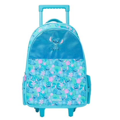 Miniso Disney Stitch Kawaii Children Schoolbag Set Cartoon Student Bookbag Lunch Bag Pen Case Casual High Capacity Backpack Gift