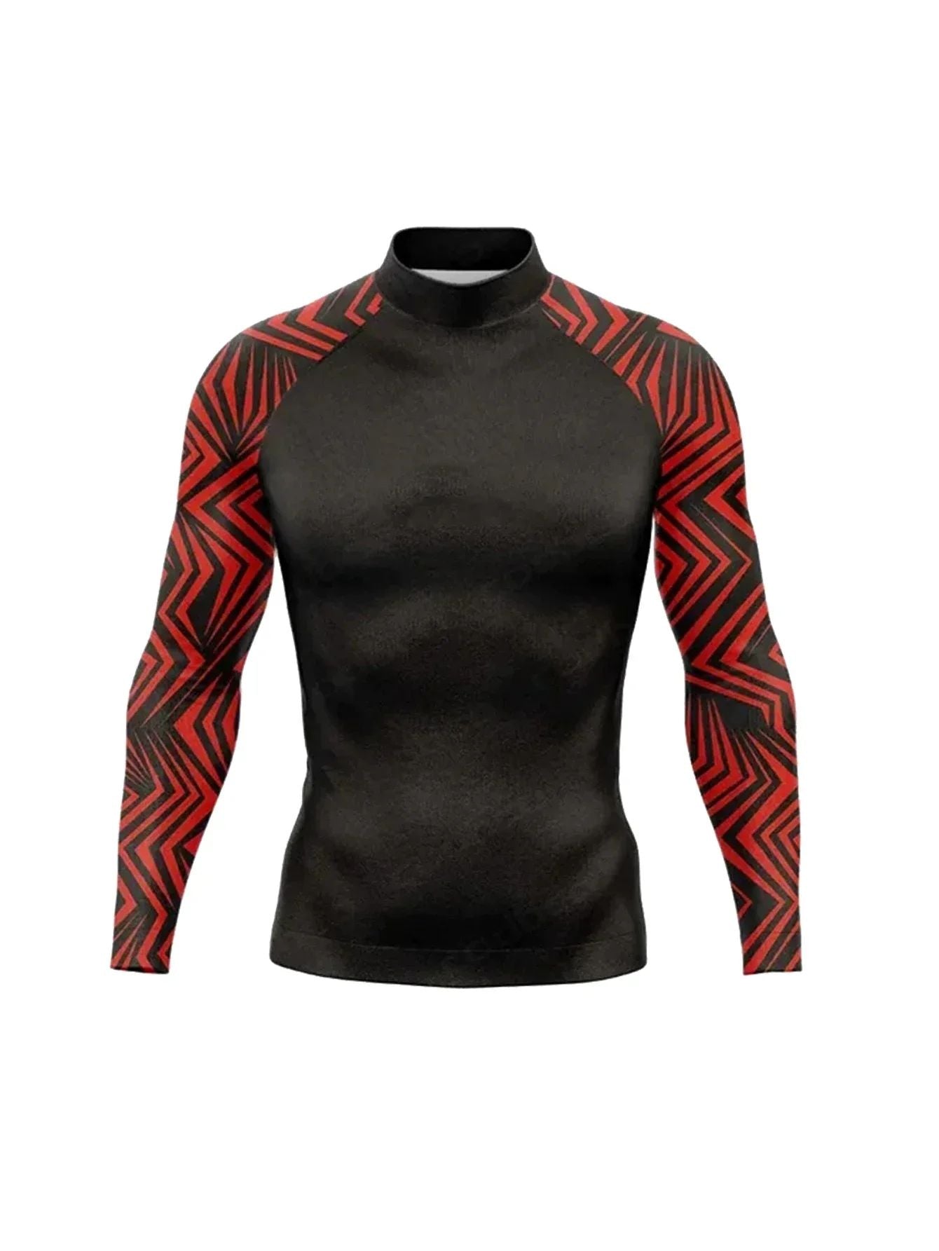 Long Sleeve Surfing Shirt Rashguard UV Sun Protection Basic Surfing Suit Swimwear UPF 50+ Diving Gym Clothes for Men