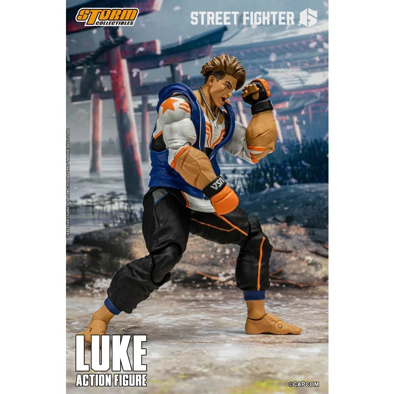 in stock Original Storm Toys Street Fighter 6 Luke In Stock Anime Action Collection Figures Model Toys